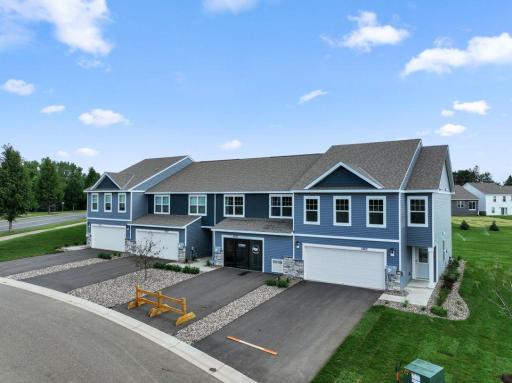 The Finley and the Elliot home plans at Ardan Place in Rosemount. Photo is of similar homes. Options and colors may vary. Ask Sales Agent for details.