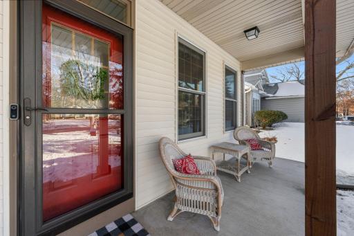 You'll love the charming full front porch that greets you and guests as you enter.