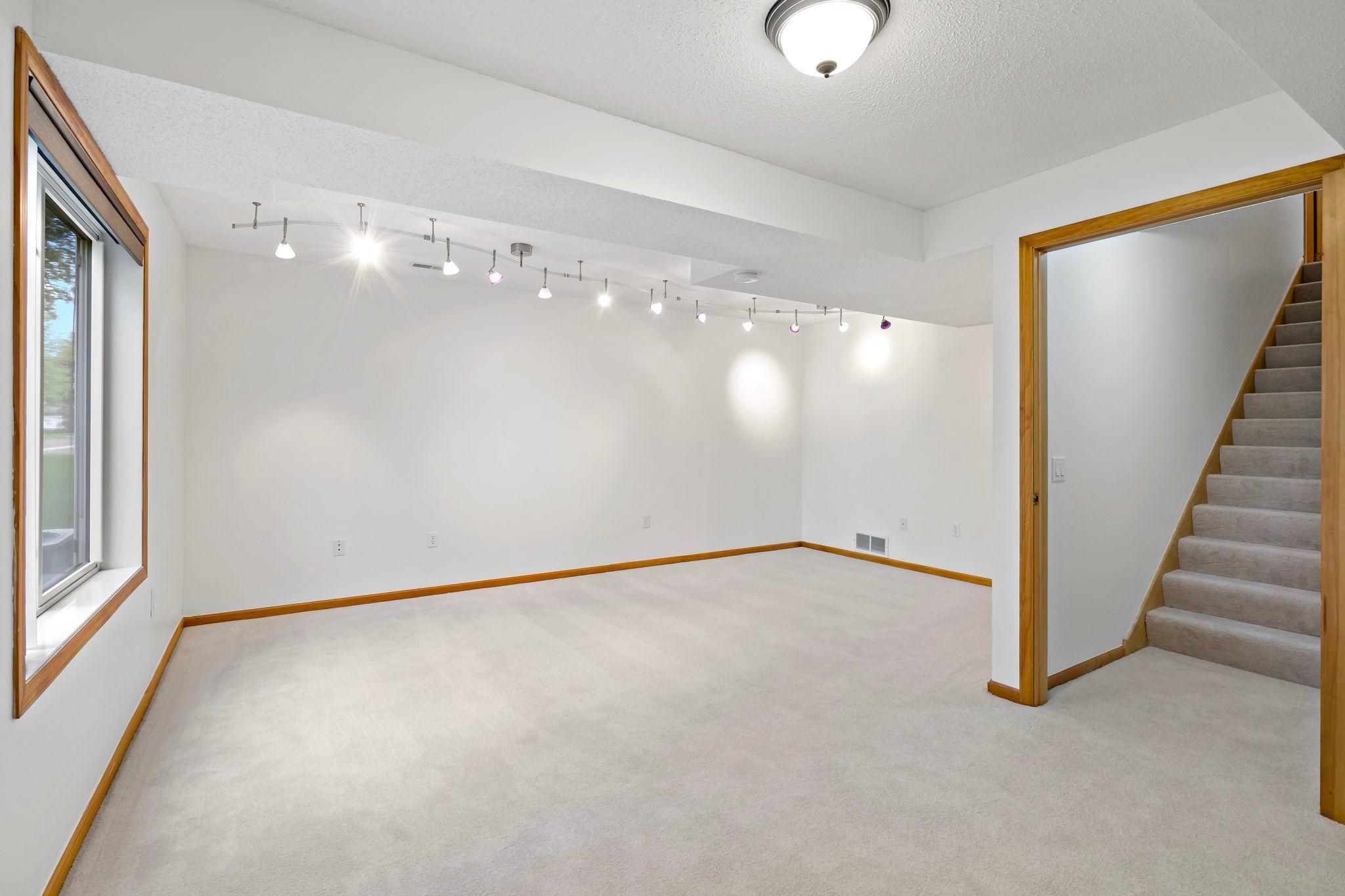 Stairs to Lower Level: Living Room-763 Lake Ridge Dr Woodbury MN_0045.jpg
