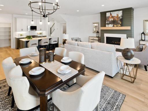 9' ceilings throughout the main level makes the rooms feel spacious and open.
