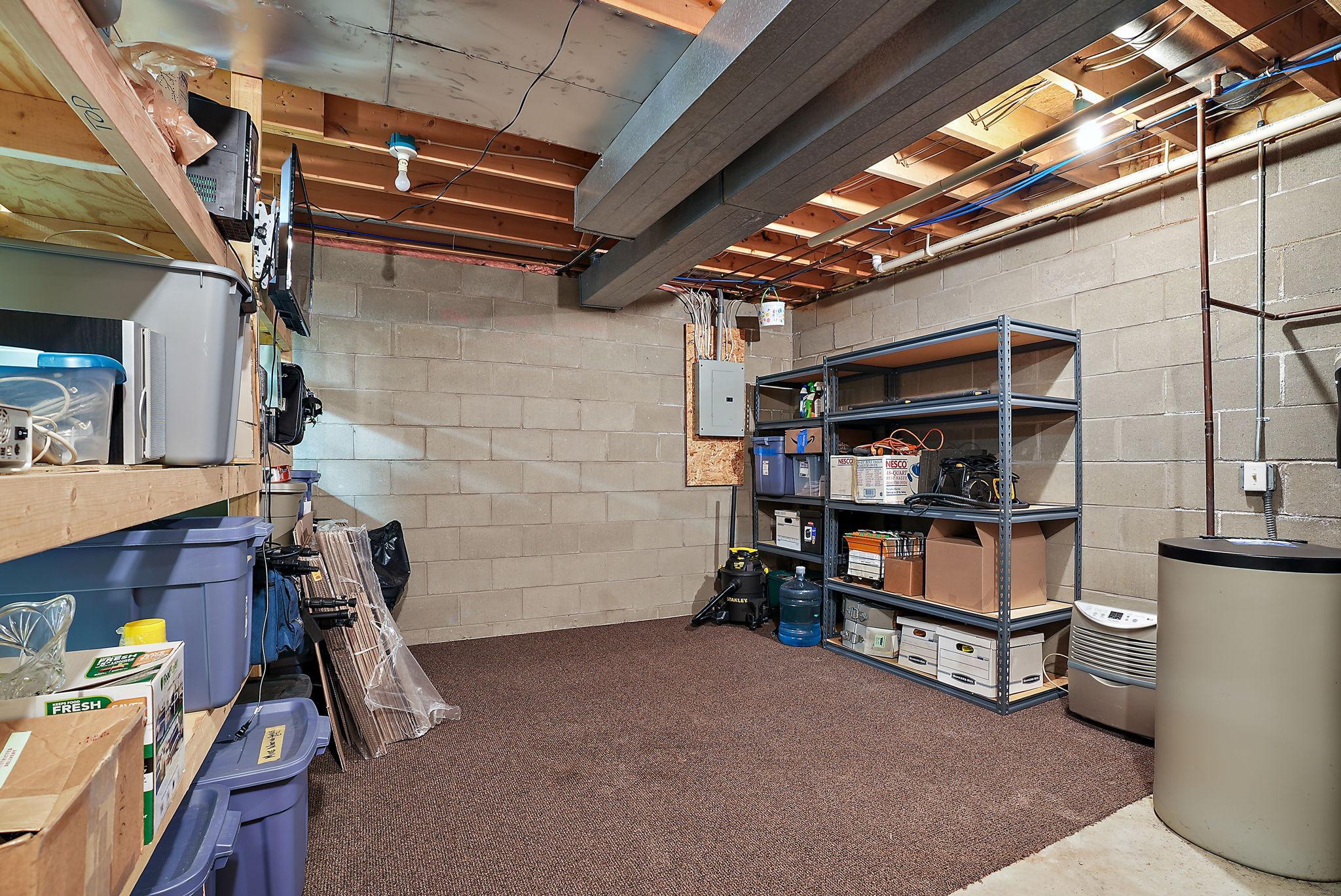 Ample storage
