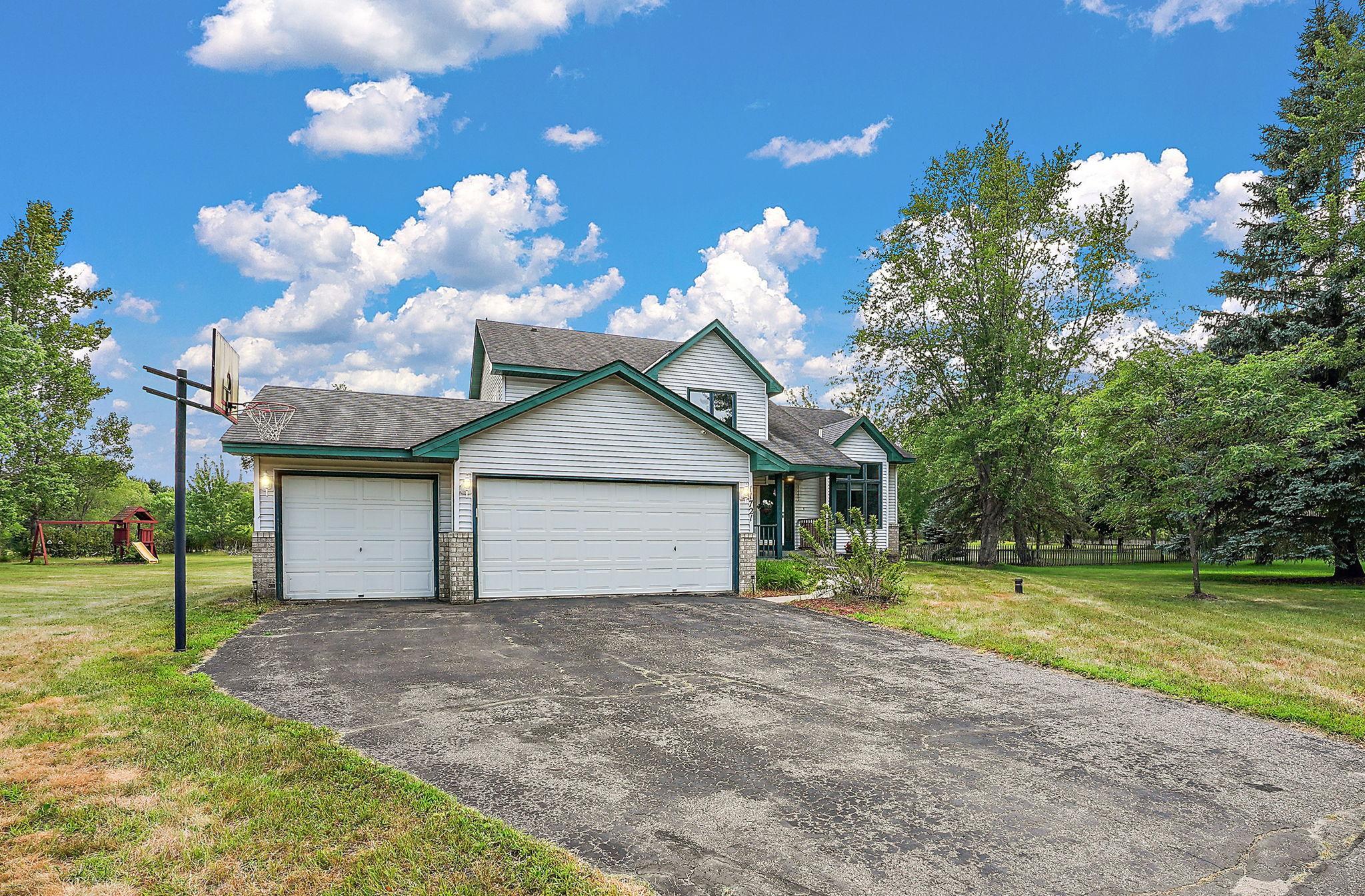 3 car garage