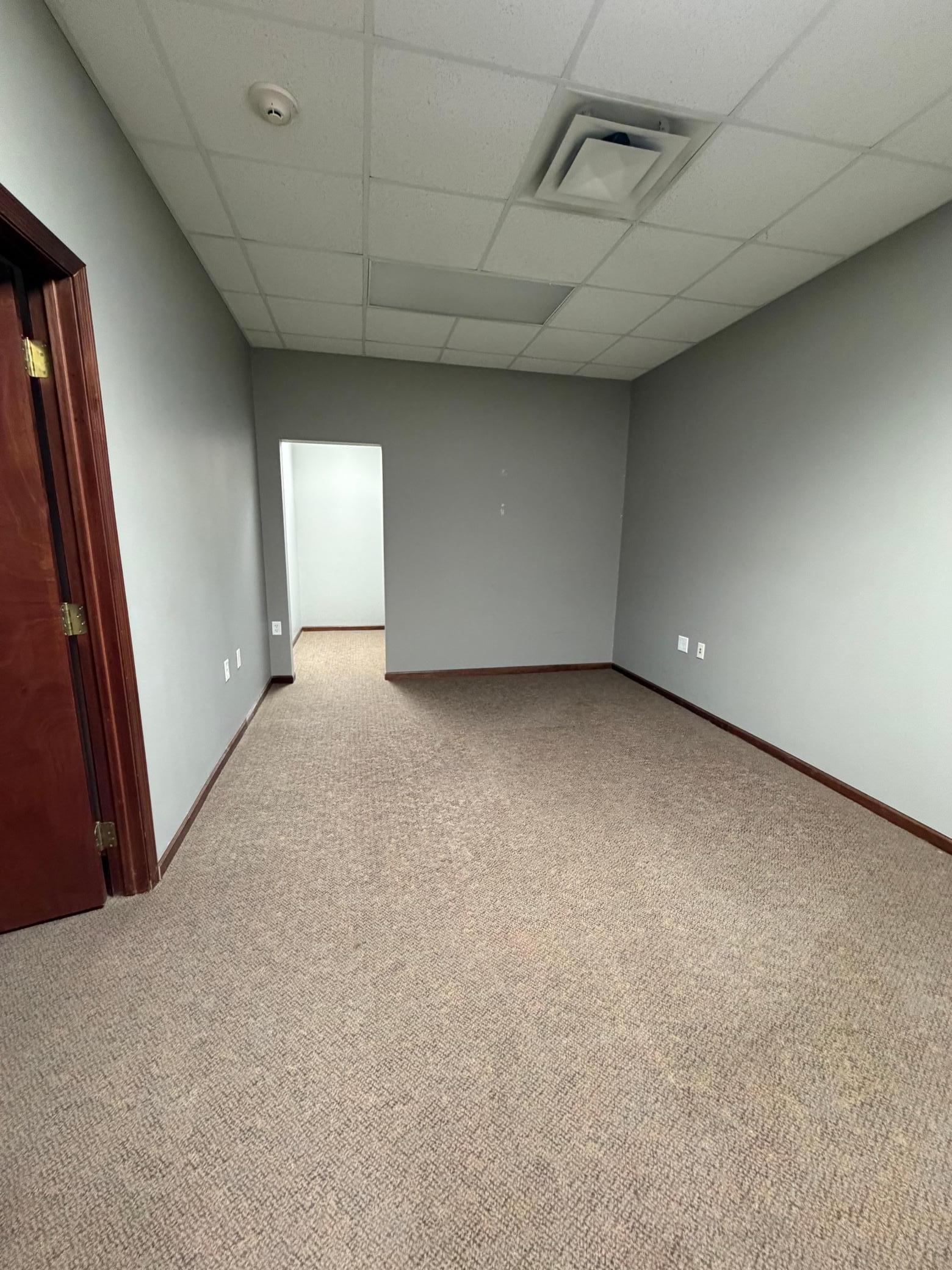 Office with closet