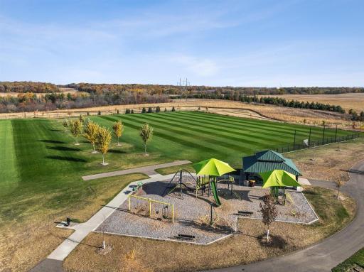 Flint Hills Athletic Complex is located right across the street! With soccer fields, a picnic pavilion, and playground there is plenty of places to explore and stay active!