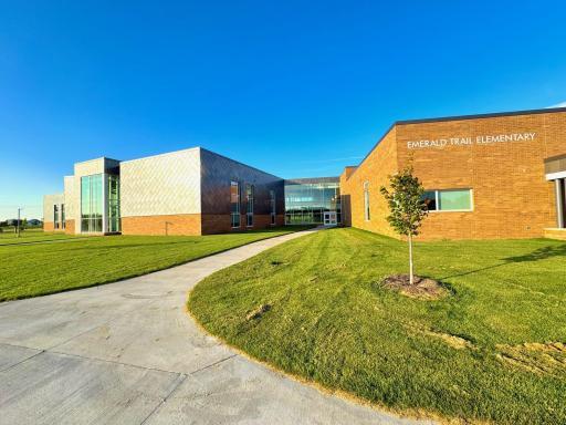 Beautiful BRAND-NEW Emerald Trail Elementary School is just across the street from our neighborhood - talk about convenient!