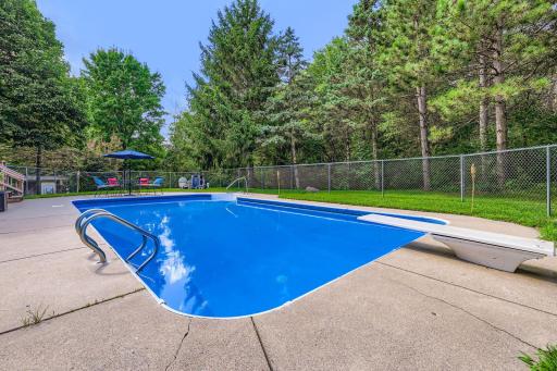 New pool pump, robot cleaner and cover.