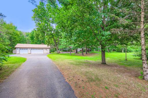 These 2.2 very private acres offer a feeling of getting away from it all while being just minutes from everything Forest Lake has to offer.