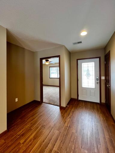 Hallway to Second Bedroom and Front Door.