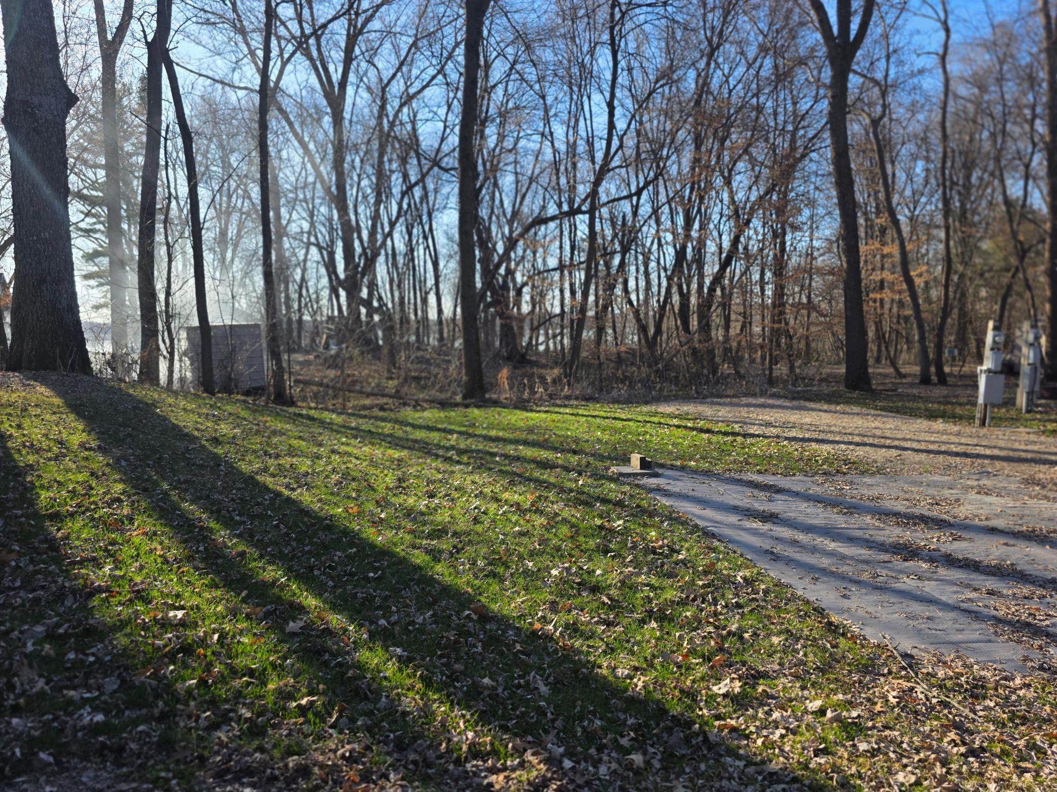 Unit 63 at Cokato Lake RV Resort near public access