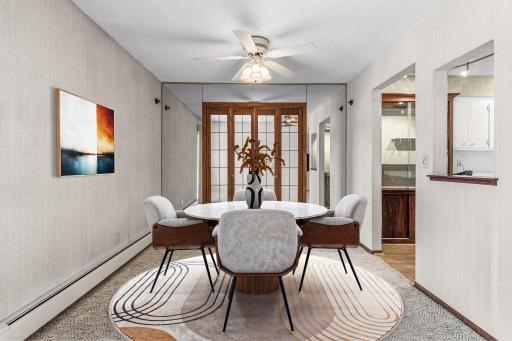 Informal Dinning Room - This Picture is Virtually Staged