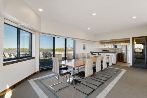 Top floor community party room and rooftop deck are standout amenities!