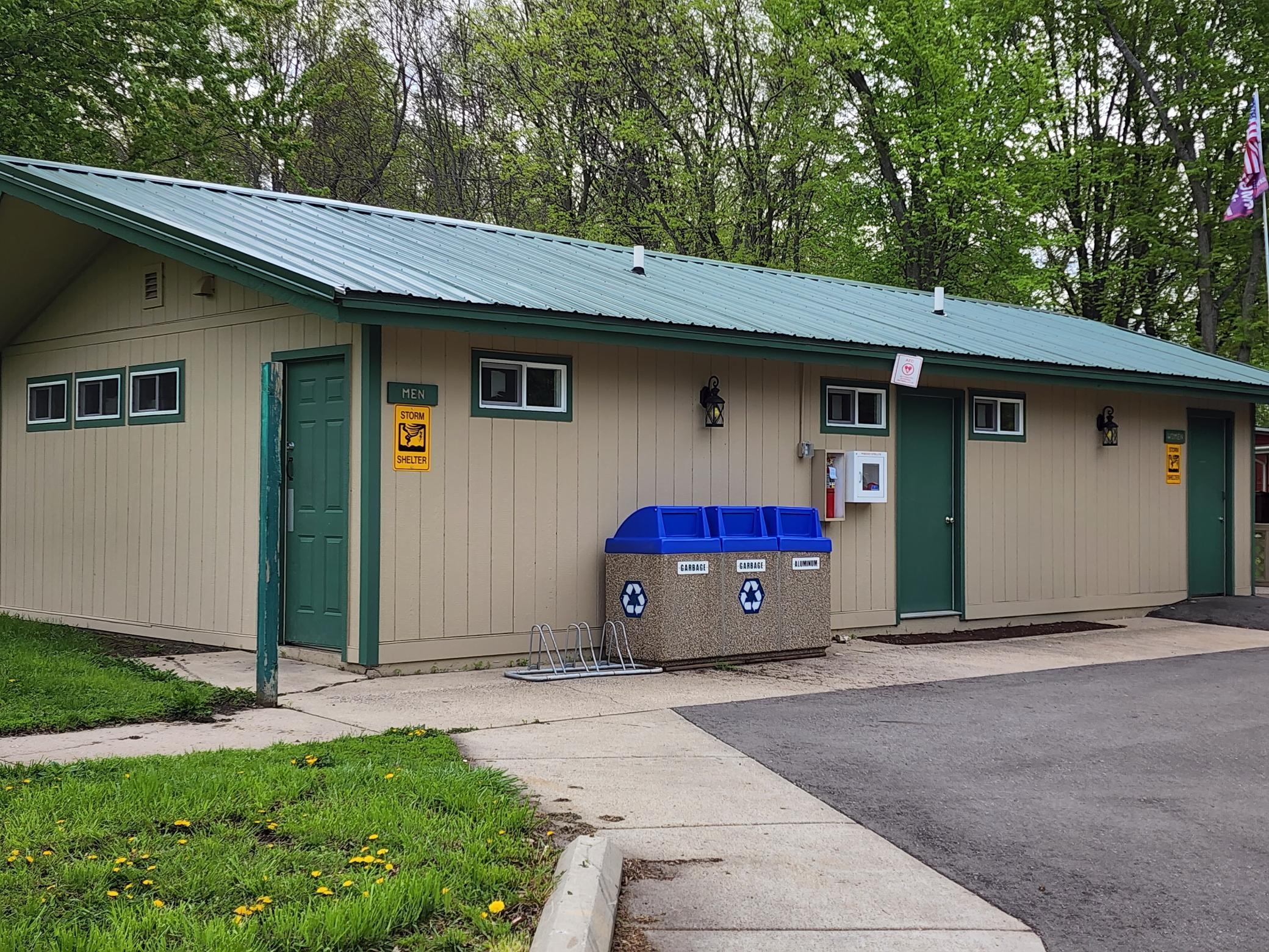 Pool Bath House and Storm Shelter