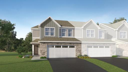 Photo for 11064 203rd Street W, Lakeville, MN 55044 - listing #7003282 (Artist rendering of the home) Color packages may vary.