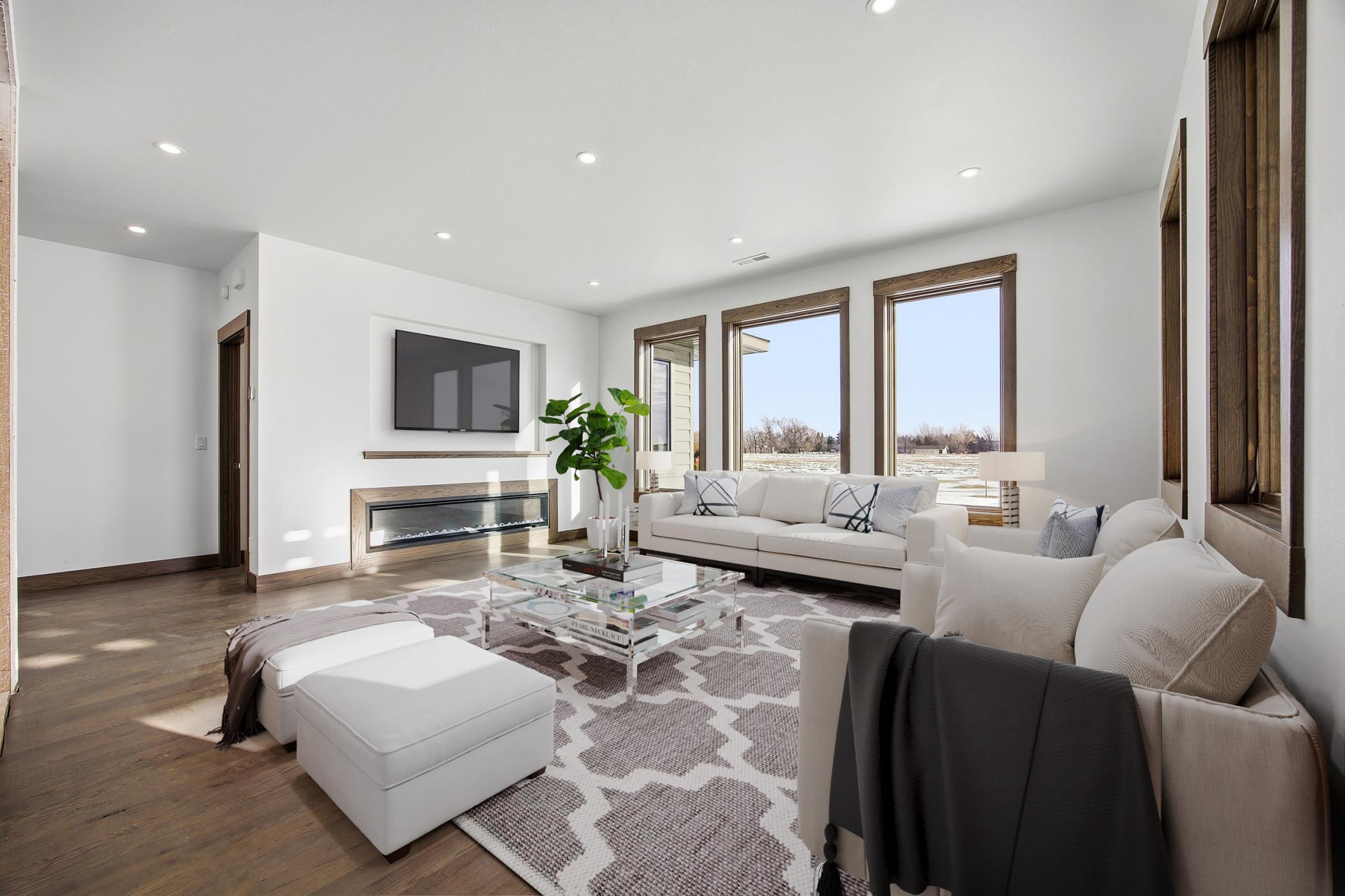 Living Room - Virtual Staging