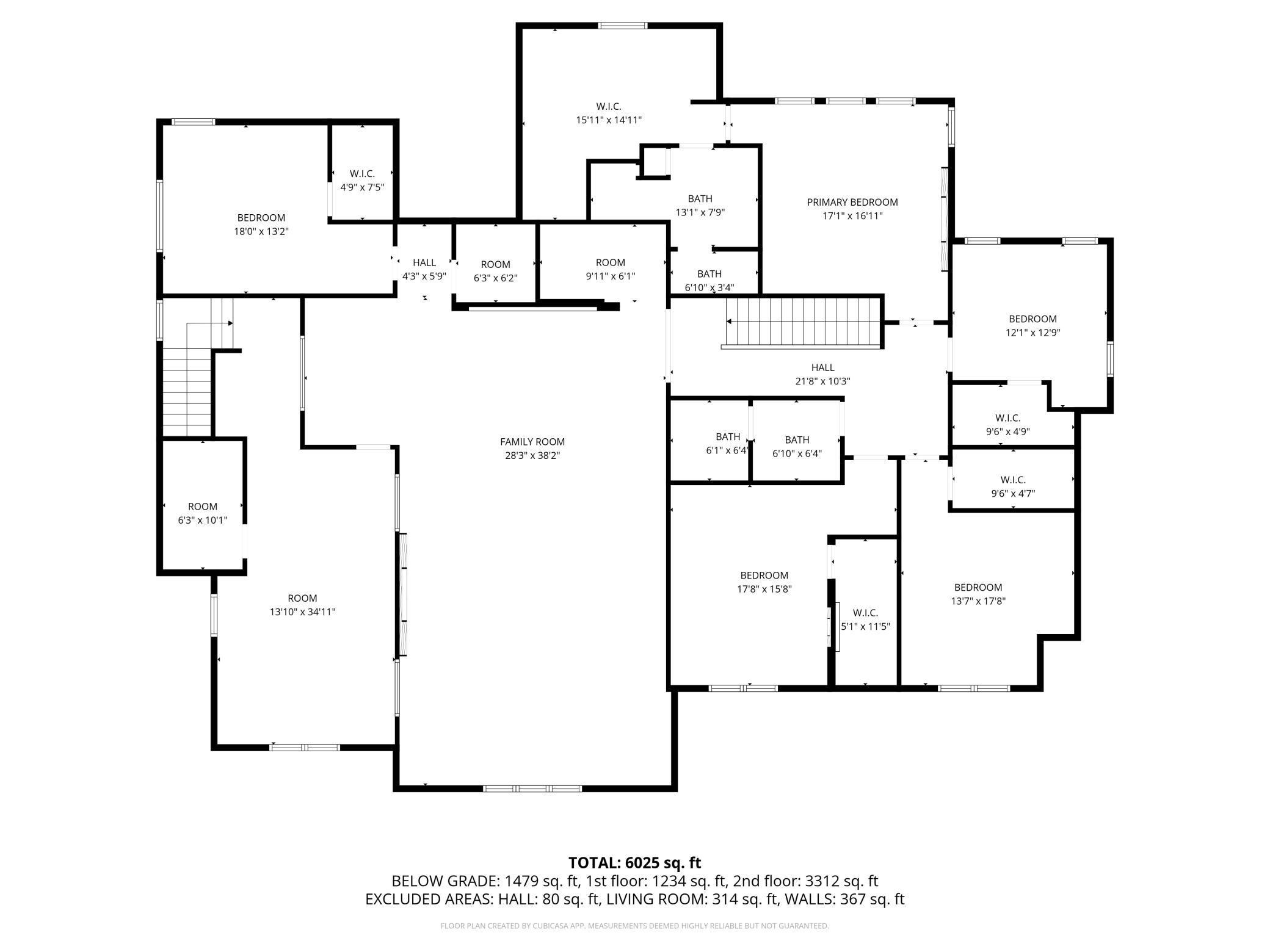 Floor Plan - Second Floor
