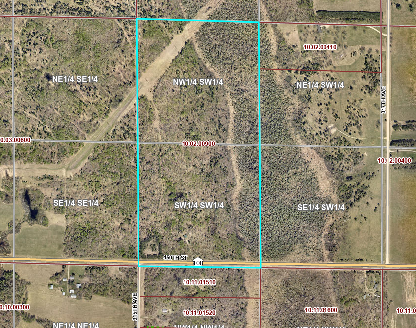 Property photo for TBD 450th Street, Cass Lake, MN 56633