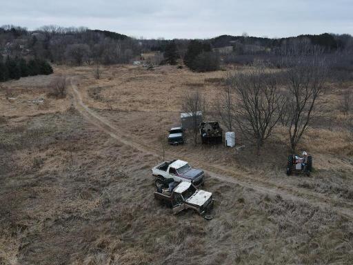 Paths created on land great for driving on