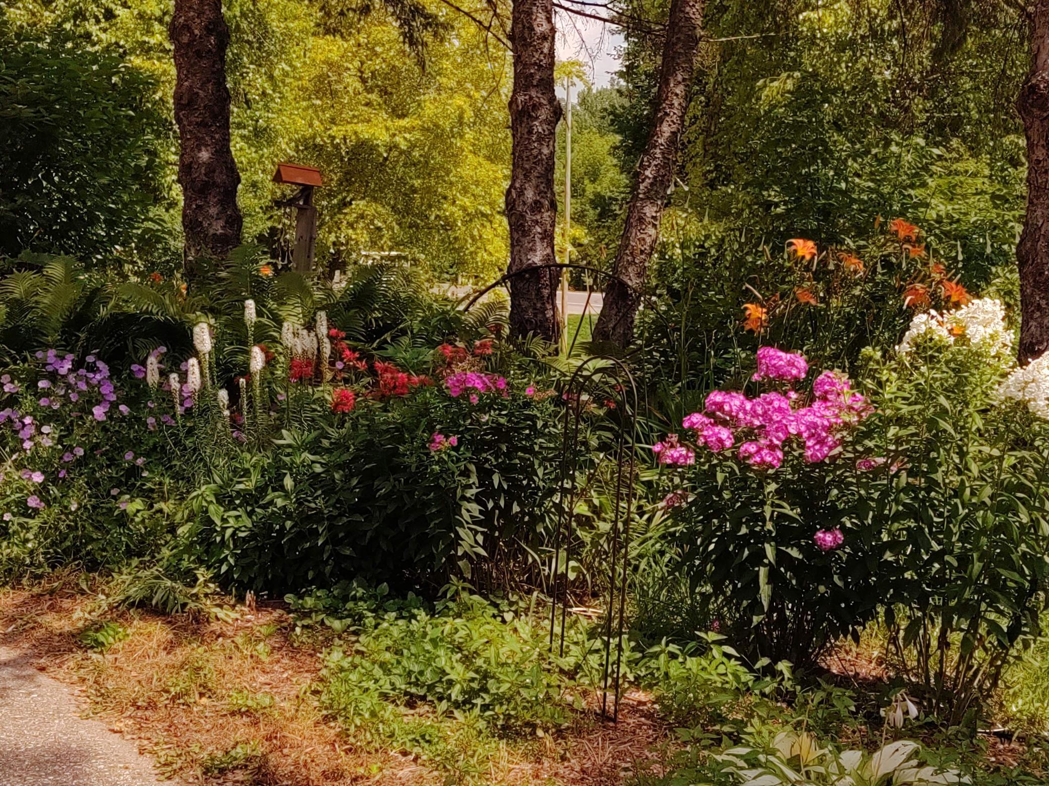 Beautiful landscaping throughout the park