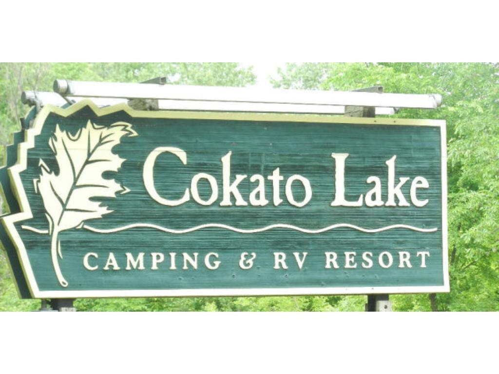 Unit 518 Cokato Lake RV Resort Cooperative Association has gravel pad, deck, paver area, shed and another driveway - all waiting for you!