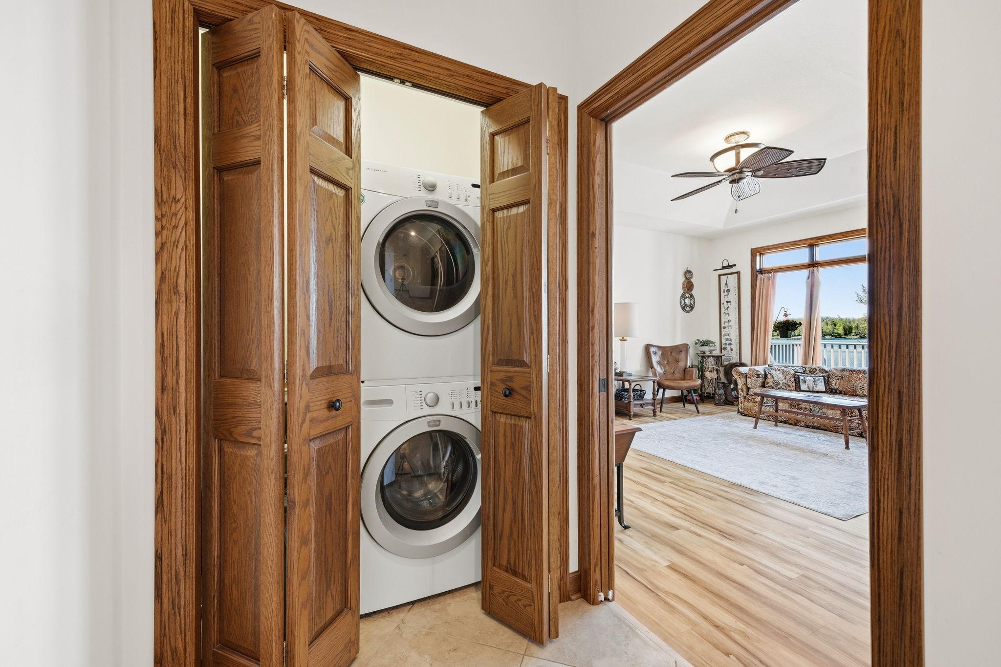 Primary Bedroom Laundry