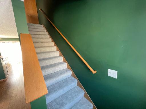 Staircase leading to upper level