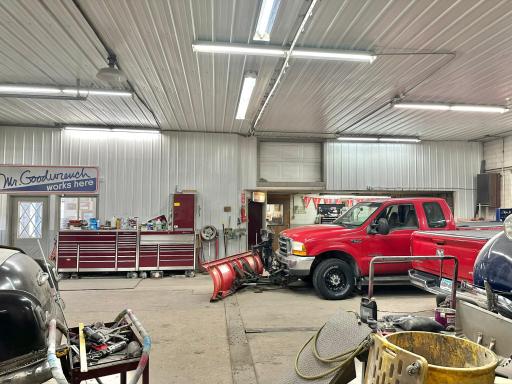 Garage bay 1