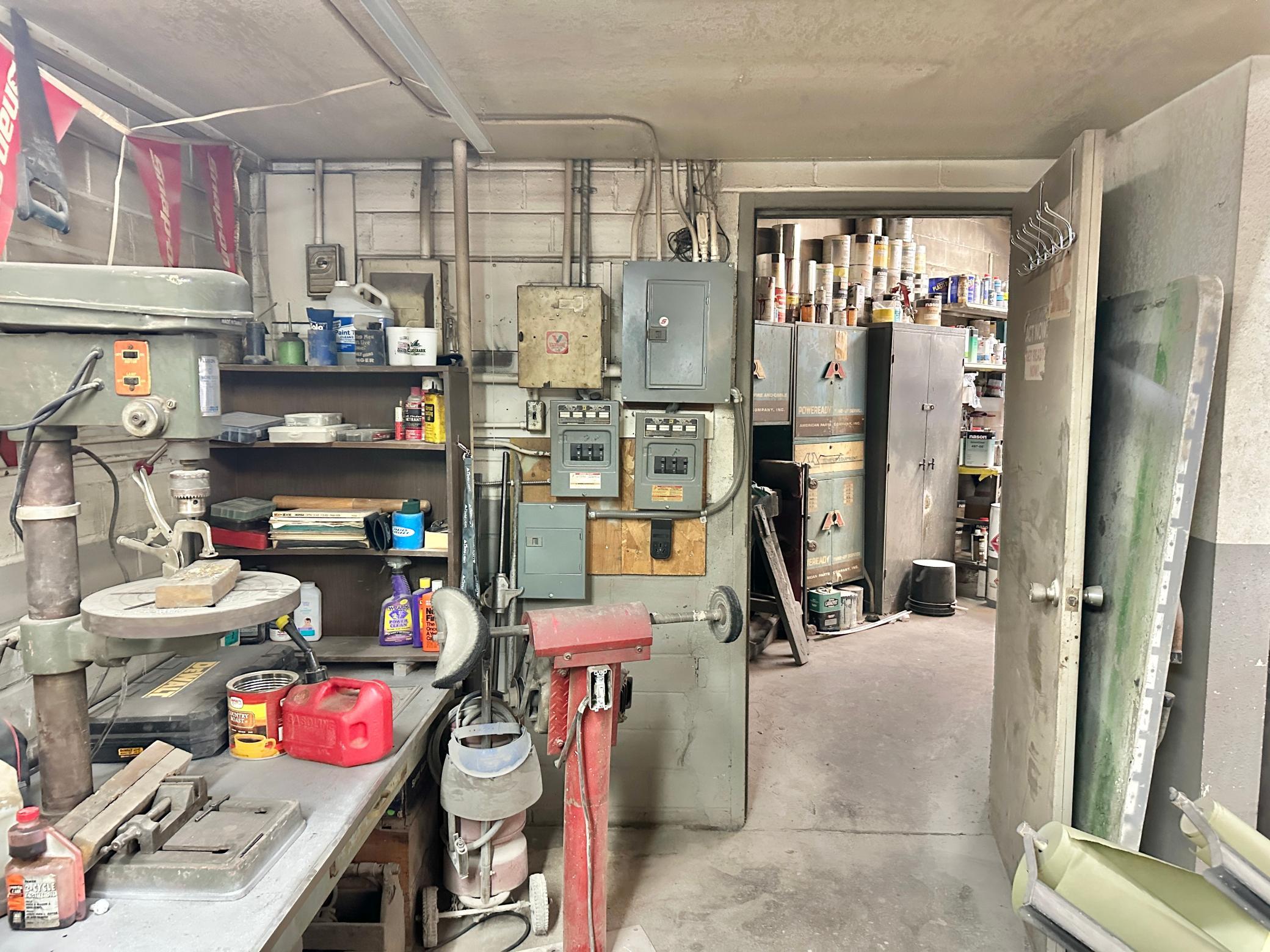 Shop area