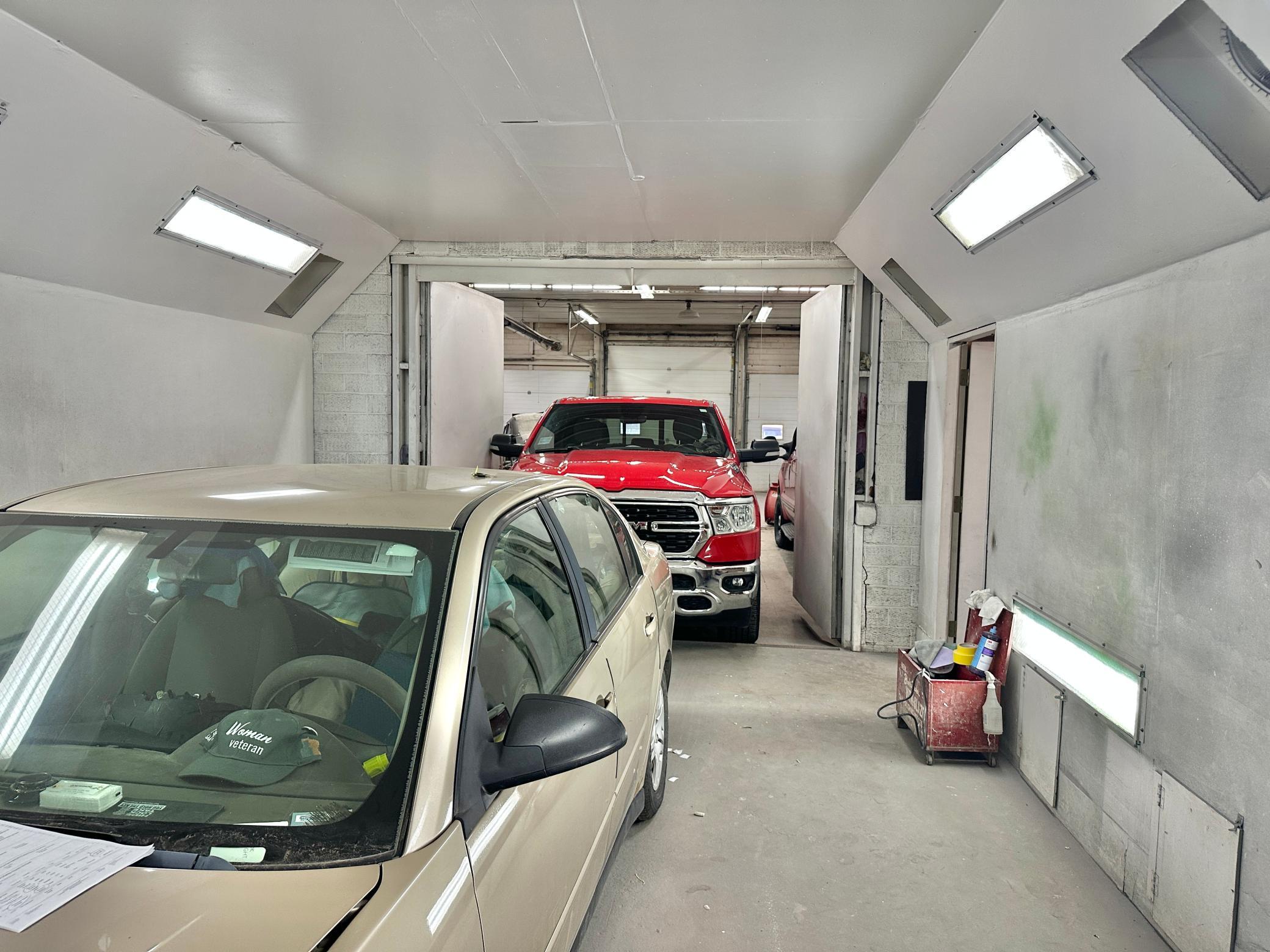 Paint booth