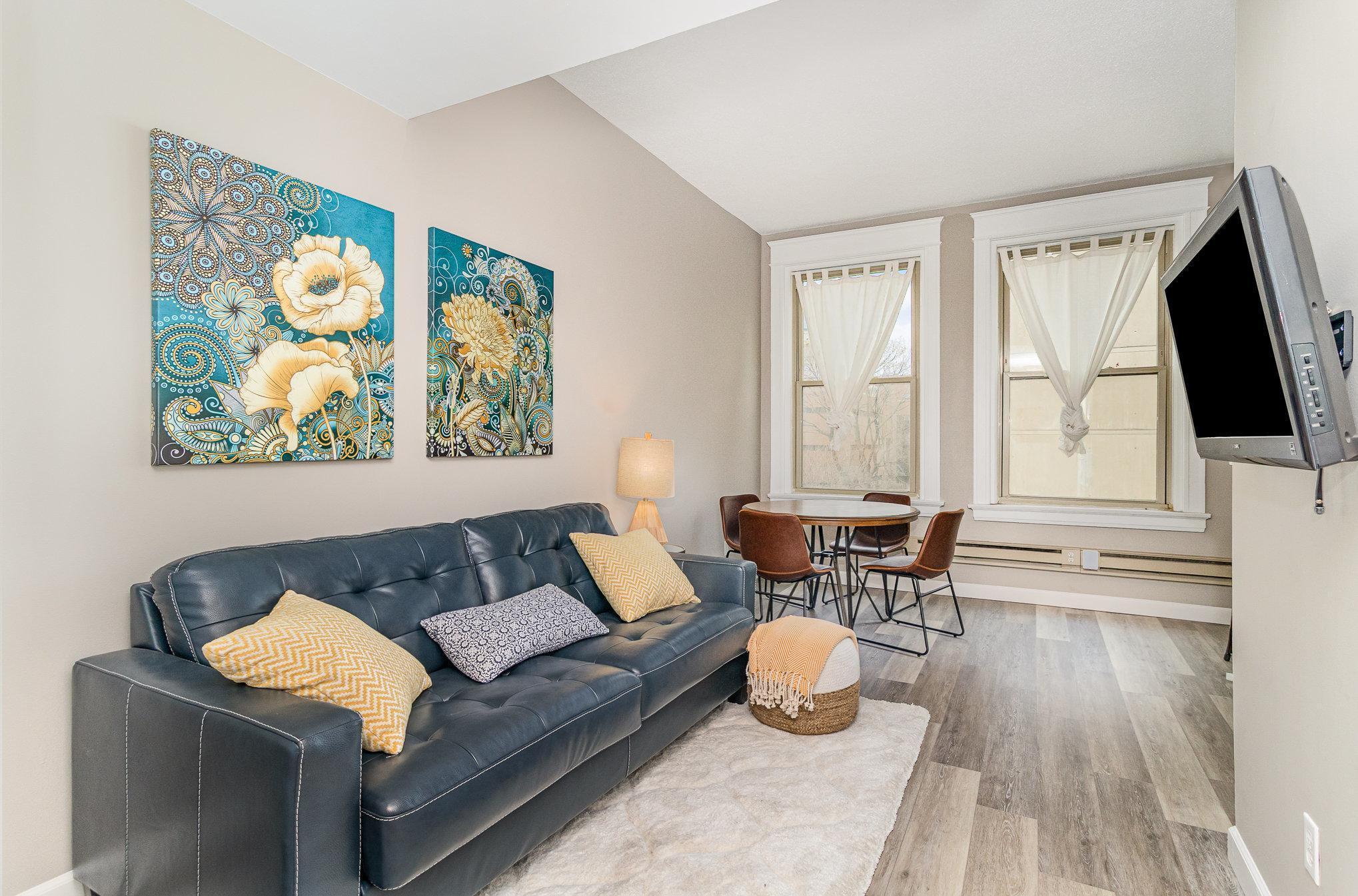 A fully upgraded studio unit