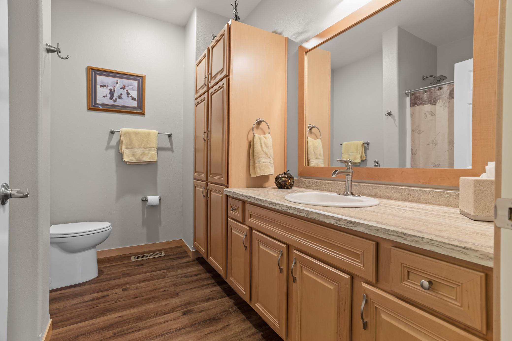 Second bathroom