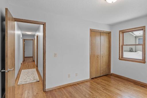 3 bedrooms on the main. Modern colors, gleaming hardwood floors.