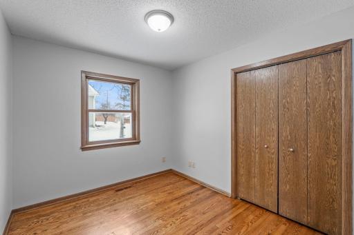 3 bedrooms on the main. Modern colors, gleaming hardwood floors.