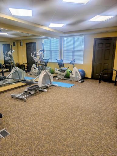 Private community fitness room designed to support your healthy lifestyle.
