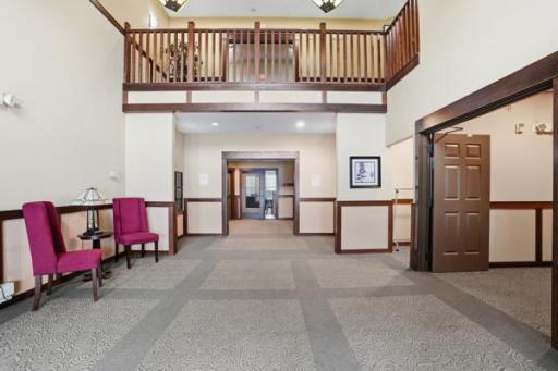 Secured condo entrance that gives peace 0f mind.