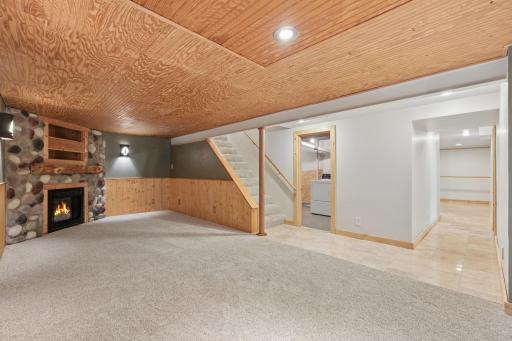 A lower level that feels like your own âup northâ retreat