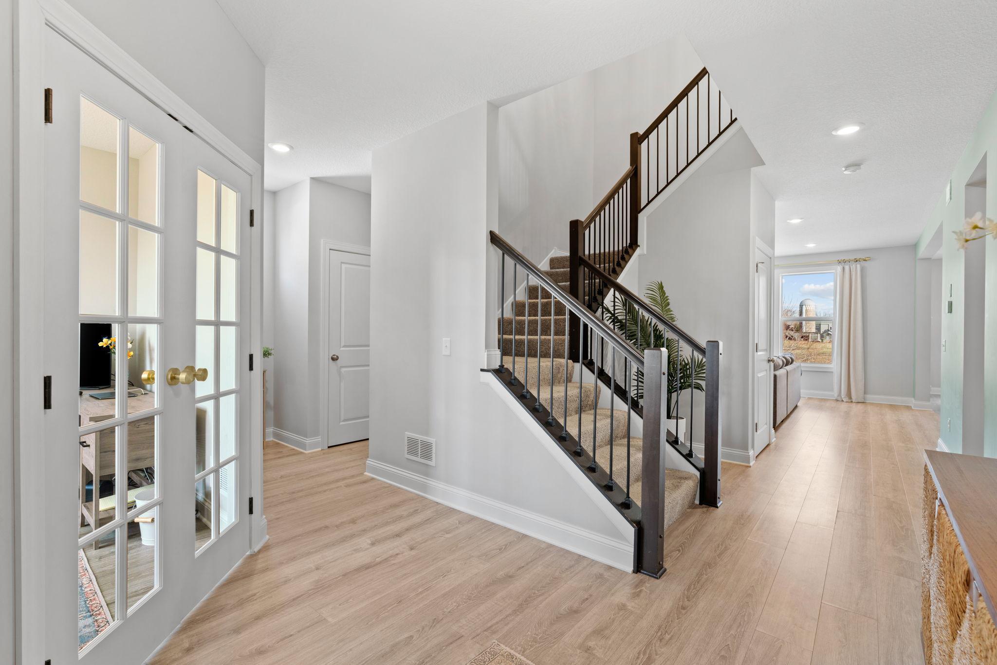 Grand main entrance.