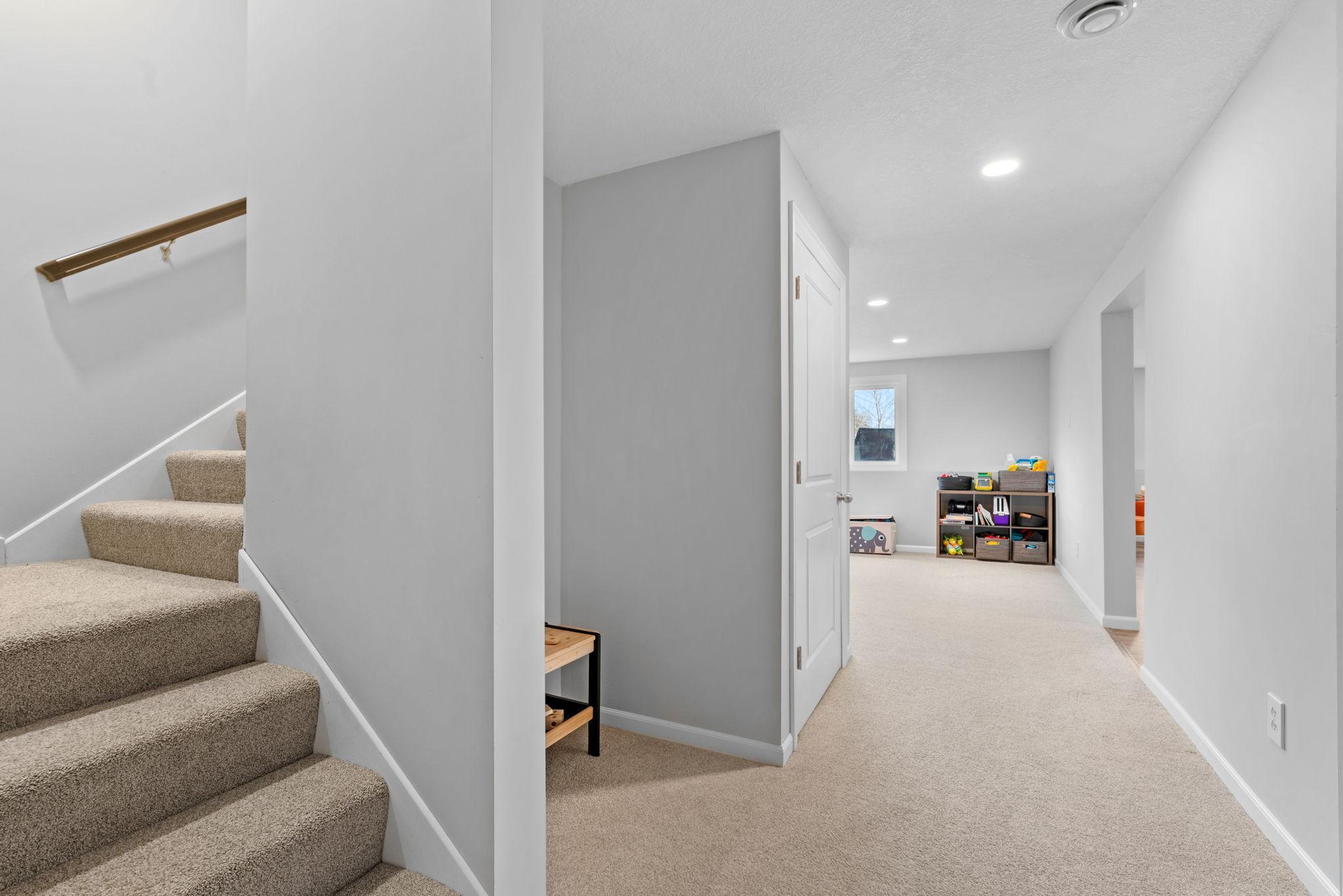 The lower level could work as a mother-in-law suite!