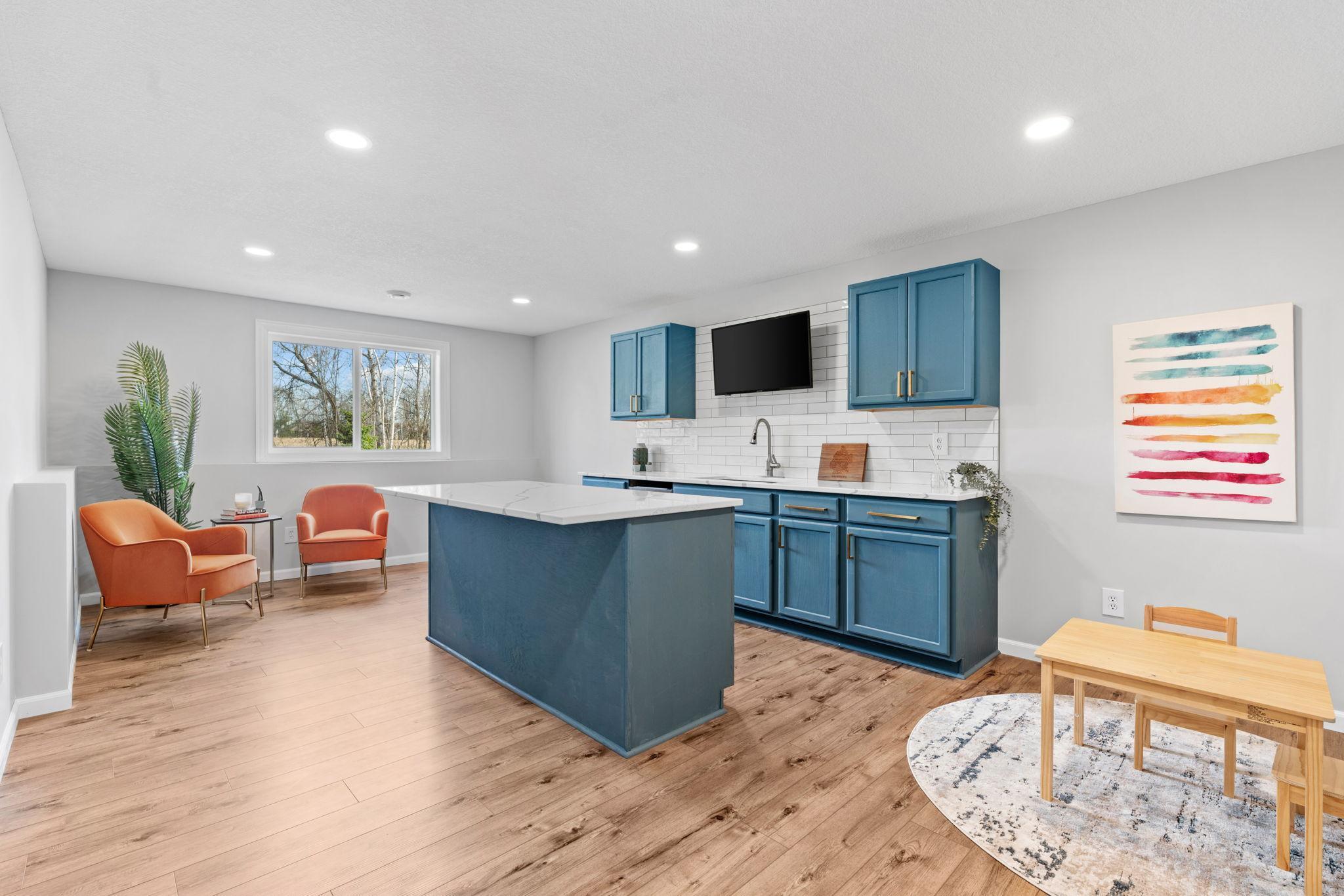 An amazing second kitchen.