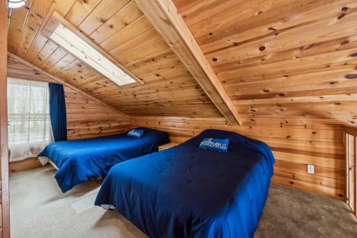upper level bedrooms currently sleep six.