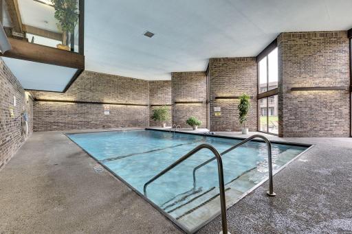 Beat the winter blues with the indoor pool!
