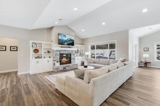 Luxury vinyl plank flooring throughout the entire house.