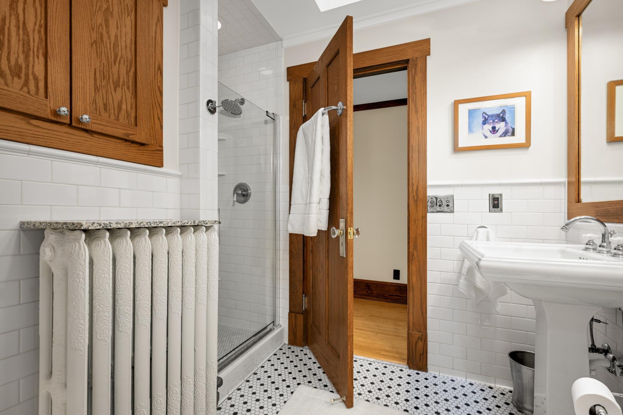 Separate tiled Shower