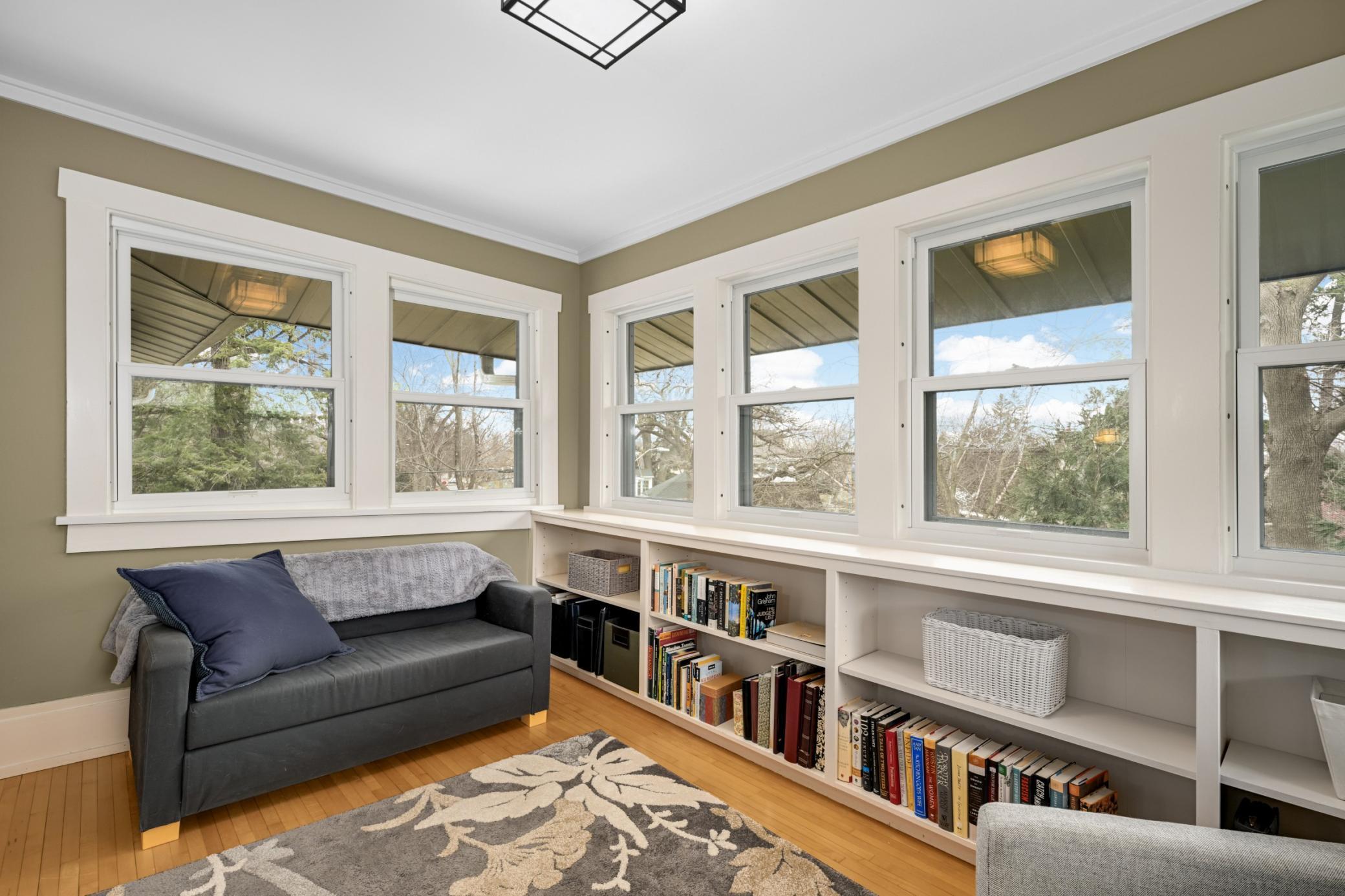 Sunroom off primary bedroom