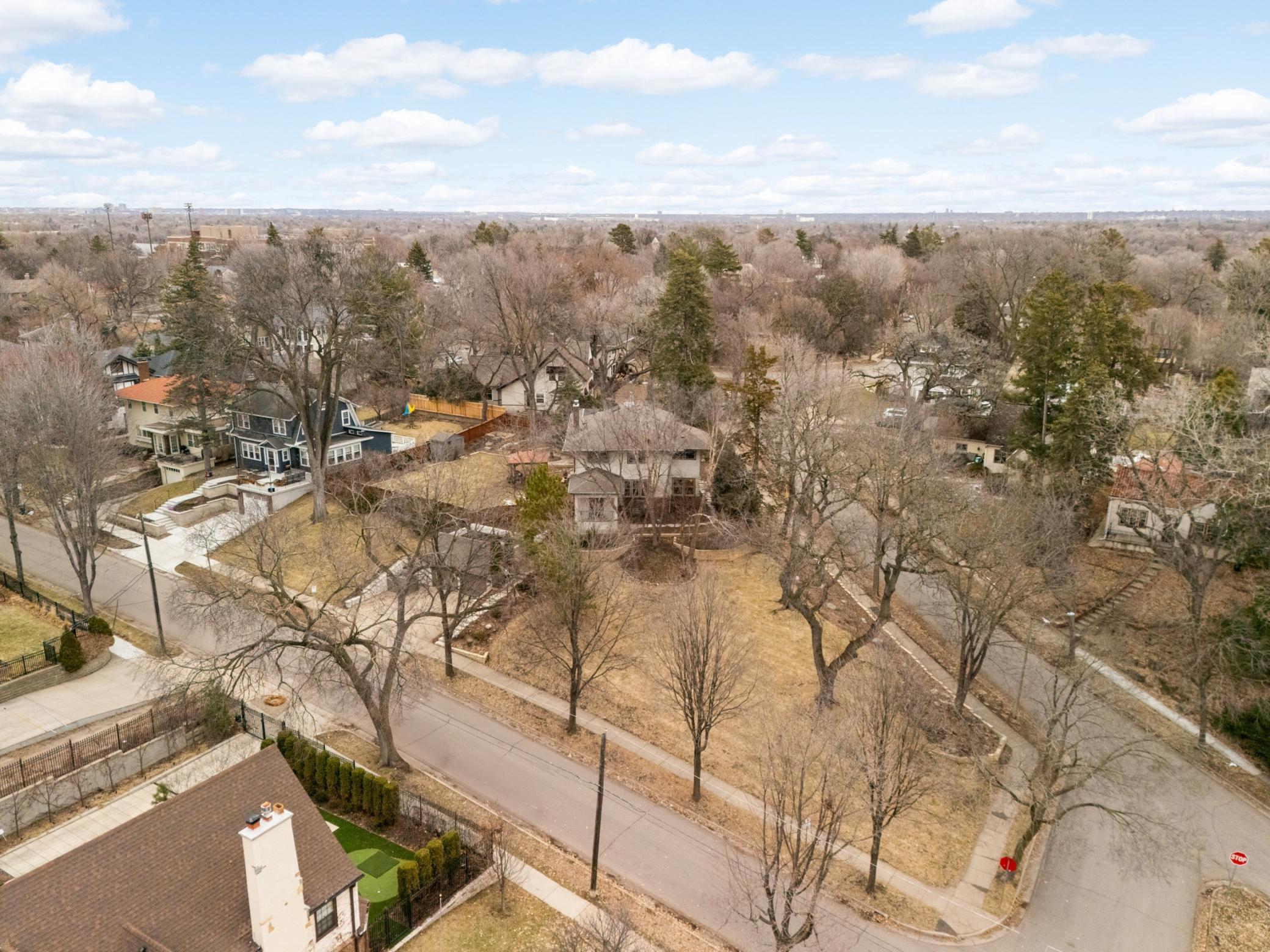 Corner lot with full privacy fenced backyard