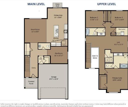 3210 Kady Ave NE- Floor Plans. All measurements are approximate.