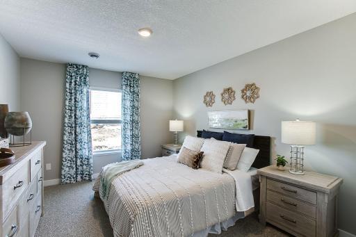 Lower level guest bedroom making this a 4 bedroom house.