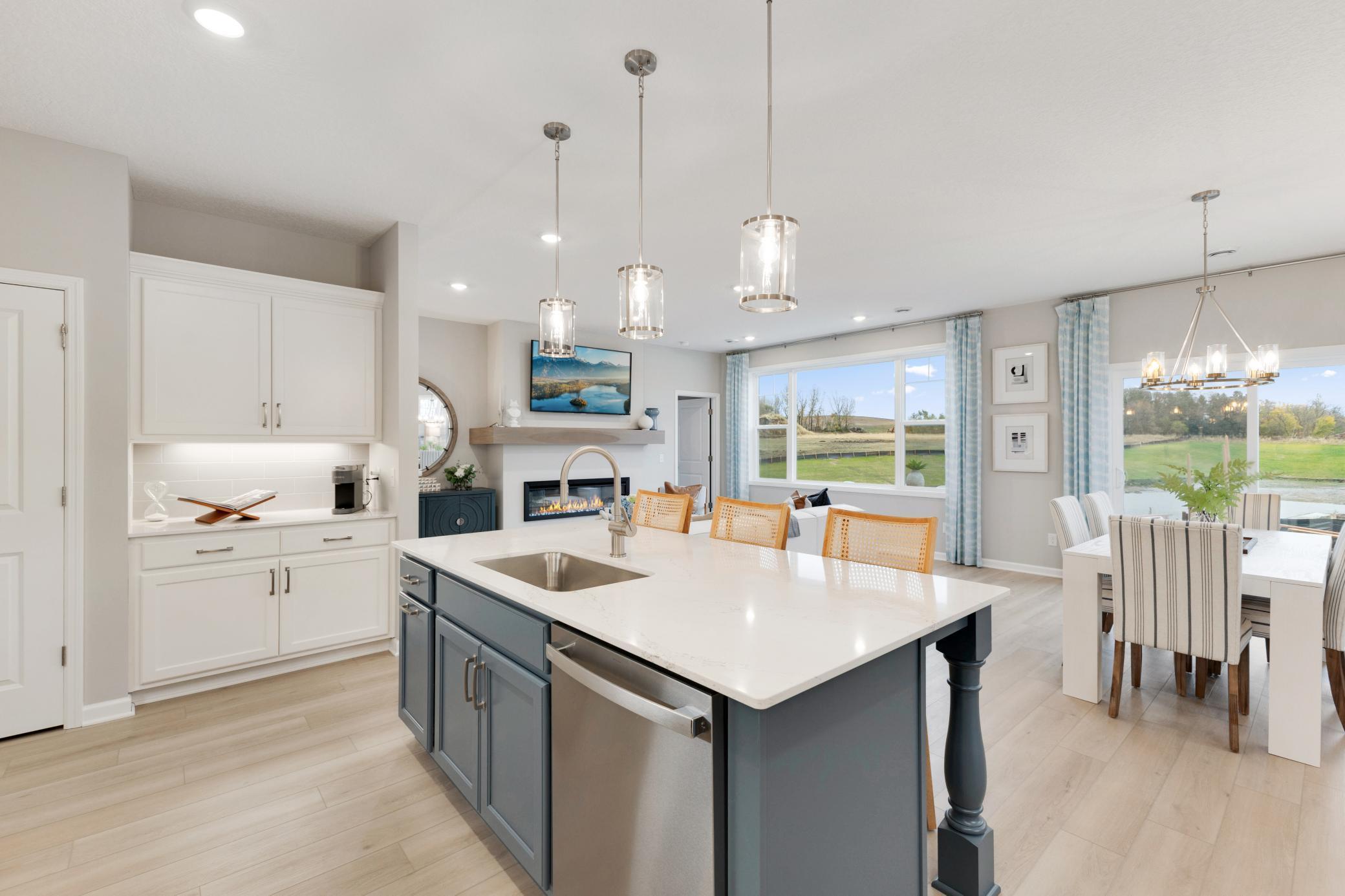 Kitchen - Picture of Model Home.