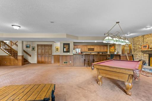 Lower Level Family Room offers so much space for play