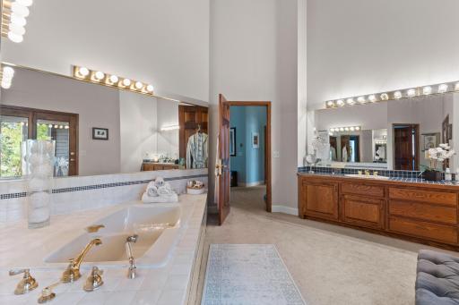 Master Bathroom on the main level with vanity. Very spacious!!