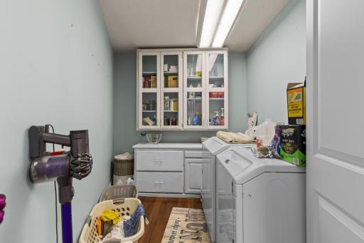 Main Level Laundry Room offers washer/dryer